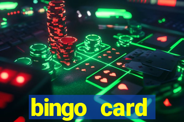 bingo card generator with pictures